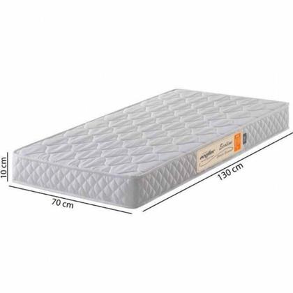 Imagem de Colchão Ecoflex Berço D18 0,70X1,30X0,10 337Lb0H00104 Branco
