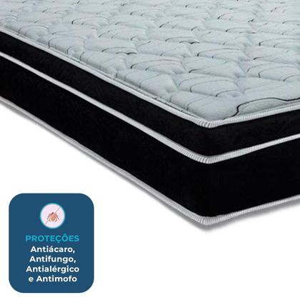 Imagem de Colchão Elegant Molas Ensacadas Casal Ortobom 138x188x28