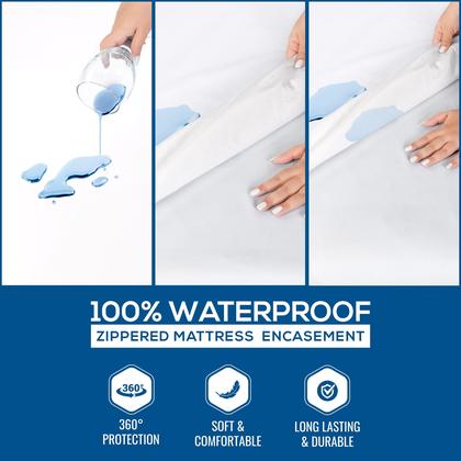 Imagem de Colchão Encasement Utopia Bedding à prova d'água king size