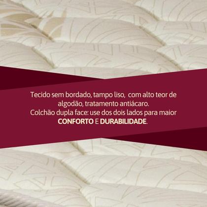 Imagem de Colchão Espuma D23 Solteiro Orthocrin Diamante 88x188x12 Tecido Antialérgico Conforto Firme