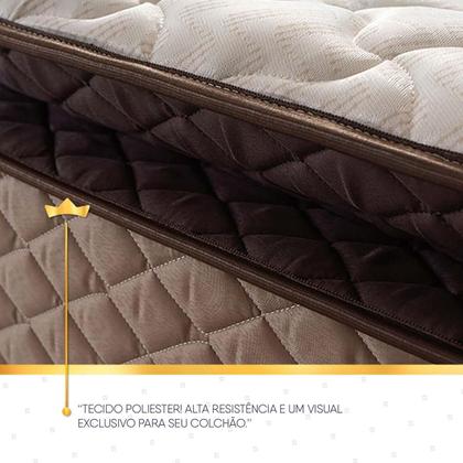 Imagem de Colchão Espuma D45 Atlanta Queen 158x198x24 Bege