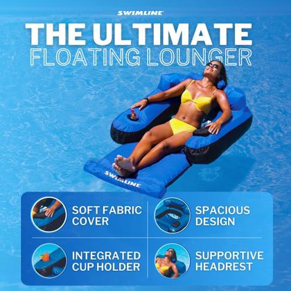 Imagem de Colchão flutuante de piscina Swimline Ultimate Lounger 9047