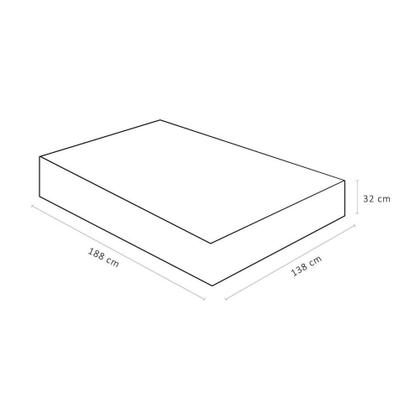 Imagem de Colchão Gold Ultra Gel Casal (138x188x32) - Espuma Viscogel D45, molas Pocket - Ortobom