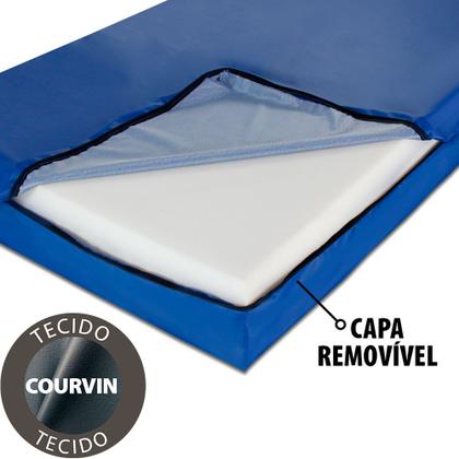 Imagem de Colchão Hospitalar Impermeável kit com 10 de Espuma D23 88x188x12cm BF Colchões