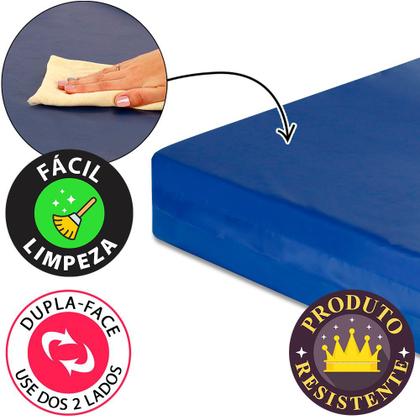 Imagem de Colchão Hospitalar Impermeável kit com 30 de Espuma D28 88x188x12cm BF Colchões