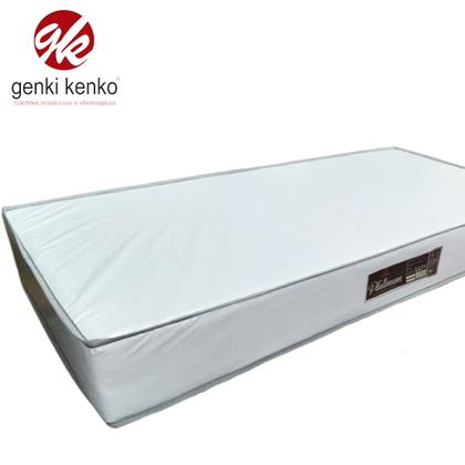 Imagem de Colchão Impermeável Solteiro D33 15X78x188cm Azul ou Branco - Genki Kenko