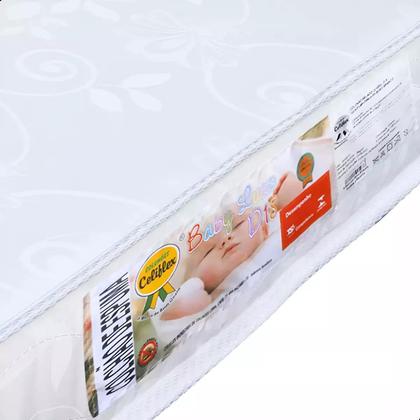 Imagem de Colchão Infantil Berço Bebê Impermeável 130x60 Mini Cama