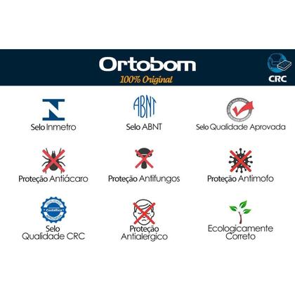 Imagem de Colchão Infantil D18 Baby Light Saúde (60x130x12) - Ortobom