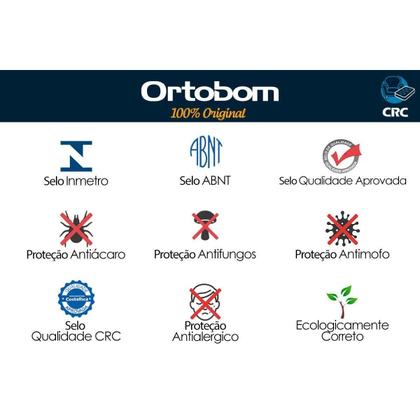 Imagem de Colchão Infantil D18 Baby Light Saúde (70x130x12) - Ortobom