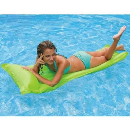 Imagem de Colchão Inflável Boia Colorida Praia Verão Parque Aquático