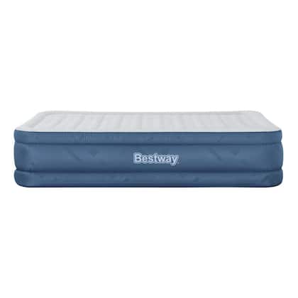 Imagem de Colchão Inflável Casal Queen Fortech Snugable Top 2,03m x 1,52m x 46cm c/ Bomba embutida 220V + Bolsa Bestway 69075