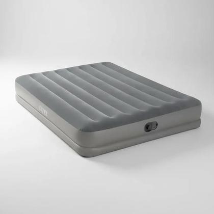 Imagem de Colchão Inflável Casal Queen Size Resistente Confortável Bomba Embutida USB Até 272Kg