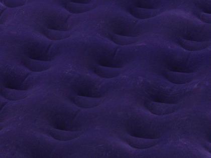 Imagem de Colchão Inflável De Veludo Vinil Casal Azul - Mor