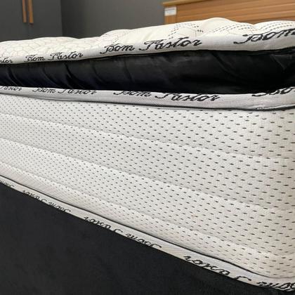 Imagem de Colchão King Molas Ensacadas Belize + Base 193x203x66