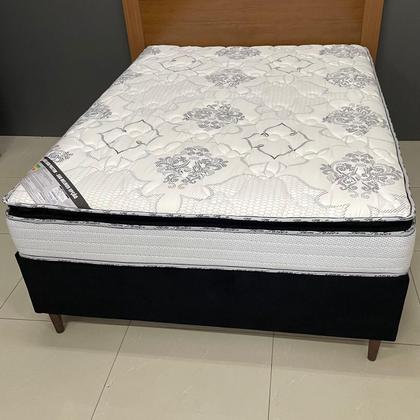 Imagem de Colchão King Molas Ensacadas Belize + Base 193x203x66