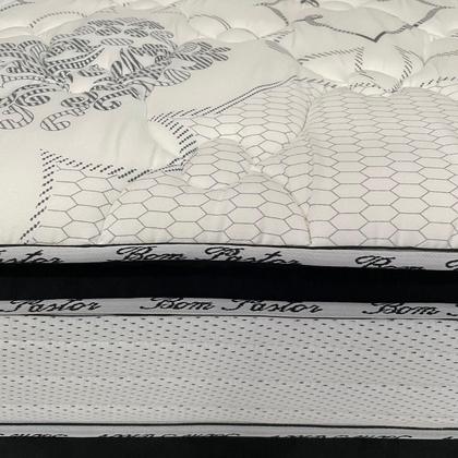 Imagem de Colchão King Molas Ensacadas Belize + Base 193x203x66