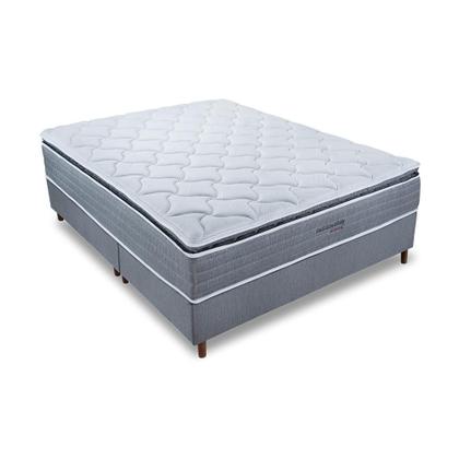 Imagem de Colchão King Molas Ensacadas Real Vision White 193x203x30 Alto Suporte