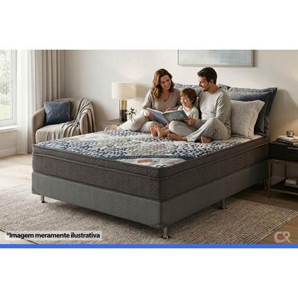 Imagem de Colchão King Molas Ensacadas SuperPocket ISO OrtoPillow (193x203x25) - Ortobom