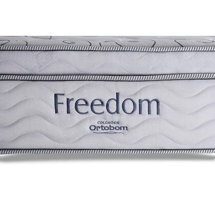 Imagem de Colchão King Molas Ensacadas Visco SuperPocket Freedom OrtoPillow (193x203x32) - Ortobom