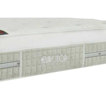Imagem de Colchão King Molas Pocket Ensacadas Visco Eurotop Summer Winter Euro Pillow (193x203x34) - Castor