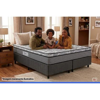 Imagem de Colchão King Ortopédico D60 / AG 65 Perpetual Bordado Double Side (193x203x25) - Herval
