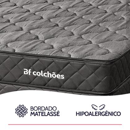 Imagem de Colchão King Ortopédico Espuma D45 Extra Firme 17x193x203cm BF Colchões