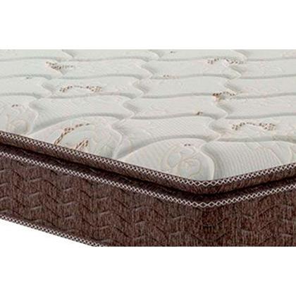 Imagem de Colchão King Ortopédico Wood Guarda Costa Extra Firme Pillow Brown (193x203x30) - Probel