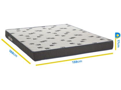 Imagem de Colchão Light D33 - Casal (138x188x17) - Ortobom