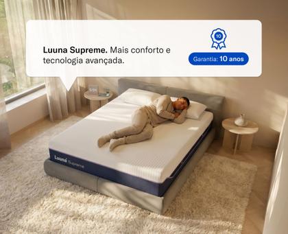Imagem de Colchão Luuna Supreme Firme, 5 Camadas de Espuma 32 cm com Bloqueio de Movimento, 10 Anos de Garantia