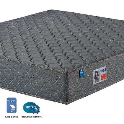 Imagem de Colchão meio casal (viúva) de Espuma D33 Sonos  Home D33 128x188x20cm