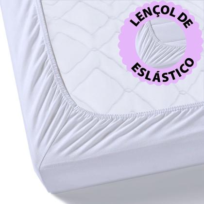 Imagem de Colchão Mini Cama Infantil  Montessoriana Espuma D18 + Lençol Avulso com elástico Percal 180 Fios Antialérgico 148x68x12 BF Colchões