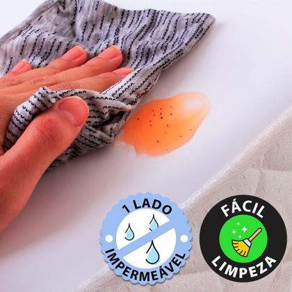 Imagem de Colchão Mini Cama Infantil  Montessoriana Espuma D18 + Lençol Avulso com elástico Percal 180 Fios Antialérgico 148x68x12 BF Colchões