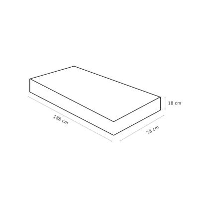 Imagem de Colchão MISTO ISO 60 D28 Solteiro(78x188x18)-Ortobom