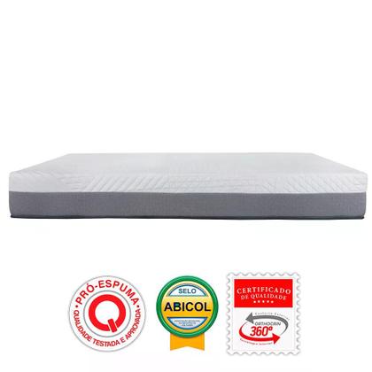Imagem de Colchão na Caixa Espuma D33 Orthocrin Viscoelástica Moush Original Viúva Solteirão 110x200x25
