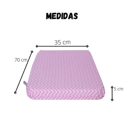 Imagem de Colchão Oval Para Moisés Colchão P/ Carrinho Que Vira Moisés