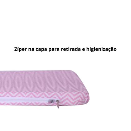 Imagem de Colchão Oval Para Moisés Colchão P/ Carrinho Que Vira Moisés