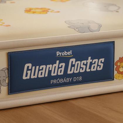 Imagem de Colchão Para Bebe Probel Guarda Costas Pro Baby 130x70 D18 Antiácaro Antialérgico - JM3 Móveis