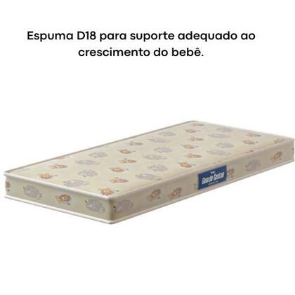 Imagem de Colchão Para Bebe Probel Guarda Costas Pro Baby 130x70 D18 Antiácaro Antialérgico - JM3 Móveis
