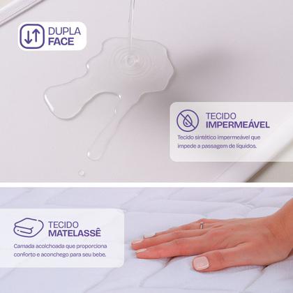 Imagem de Colchão para Berço Americano D18 Hipoalergênico 130x70x10cm BF Colchões