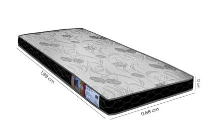 Imagem de Colchão Para Cama De Solteiro De Espuma D20 188x88cm Resistente e Confortavel