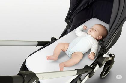 Imagem de Colchão Para Carrinho De Bebê Moises Acolchoado Berço