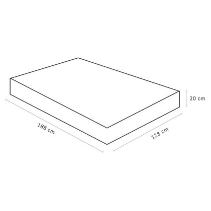 Imagem de Colchão Physical Ultra Resistente Casal (138x188x20) - 70369