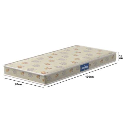 Imagem de Colchão Pro Baby Berço e Cama 70x130 D18 PROBEL Infantil Criança Bebe Chiqueirinho Padrão AMERICANO Chiqueirinho
