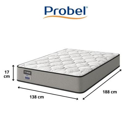 Imagem de Colchão Probel Casal A Vácuo Night and Day INBOX Espuma D28 17x138x188cm