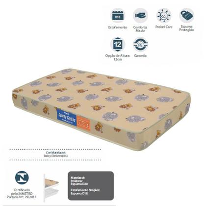 Imagem de Colchao Probel Guarda Costas Infantil D18 Liso 150x70