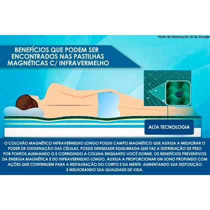 Imagem de Colchão Queen c/ Vibro Massagem Molas Tecnopedic Premium Niponpedic (158x198x32) - Castor