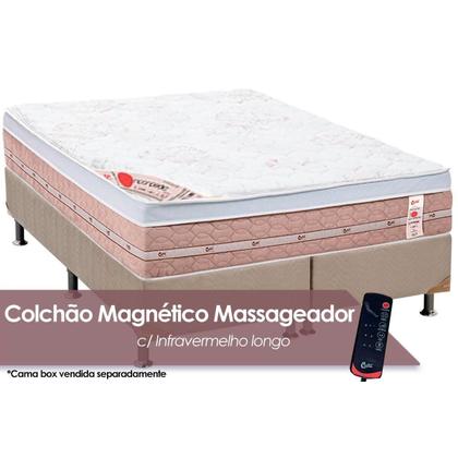 Imagem de Colchão Queen c/ Vibro Massagem Molas Tecnopedic Premium Niponpedic (158x198x32) - Castor