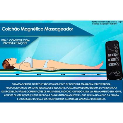 Imagem de Colchão Queen c/ Vibro Massagem Molas Tecnopedic Premium Niponpedic (158x198x32) - Castor