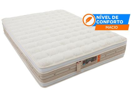 Imagem de Colchão Queen Castor Mola Pocket 34cm de Alt. Silver Star