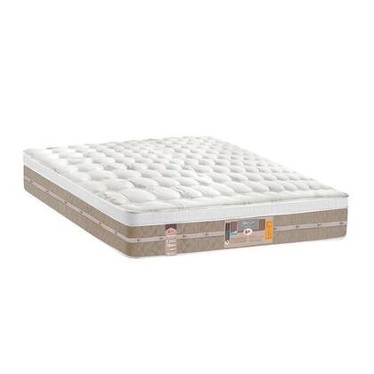 Imagem de Colchão Queen Castor Silver Star Mola Pocket Air One Face e Box Baú Queen Preto 158x198